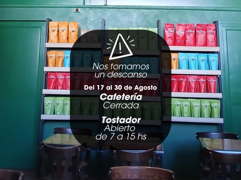 horario agosto Cafès illes Balears- Tostador de café en Mallorca